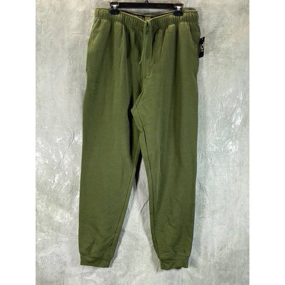 ID Ideology Men's Native Green Elastic Waistband Fleece Pull-On Sweatpants SZ XL - Picture 1 of 11